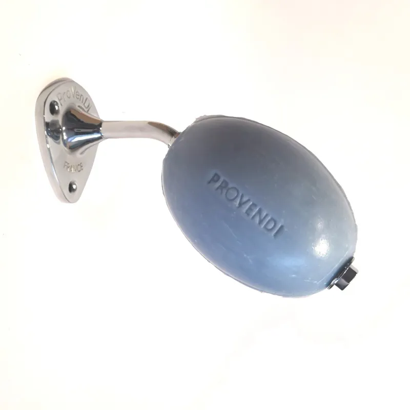 Provendi Wall Mounted Rotating Soap Holder with Lavender Soap